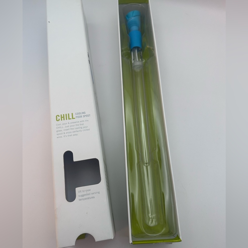 HOST Chill Wine Cooling Pour Spout – NIB – Freezer Wine Chiller